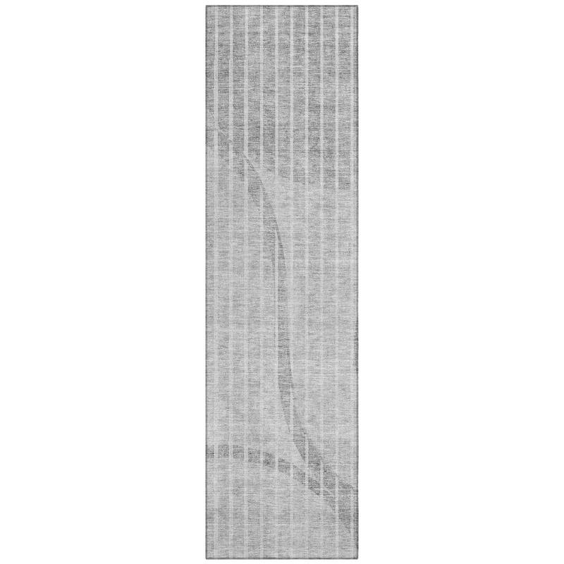 Machine Washable Indoor/ Outdoor Chantille Contemporary Rug
