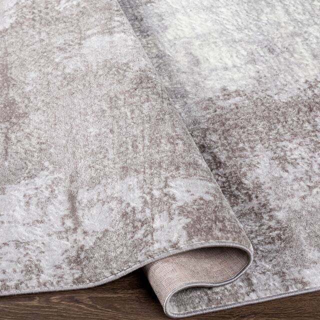 Cooke Industrial Abstract Area Rug