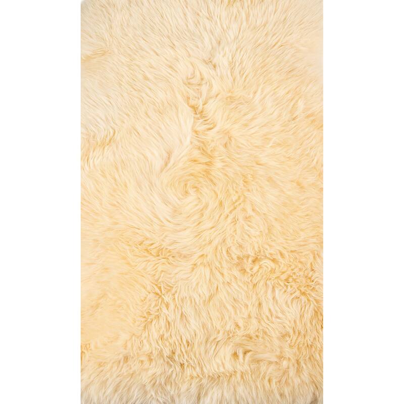 Natural Home Decor Milan Sheepskin Double Rug | 1-Piece