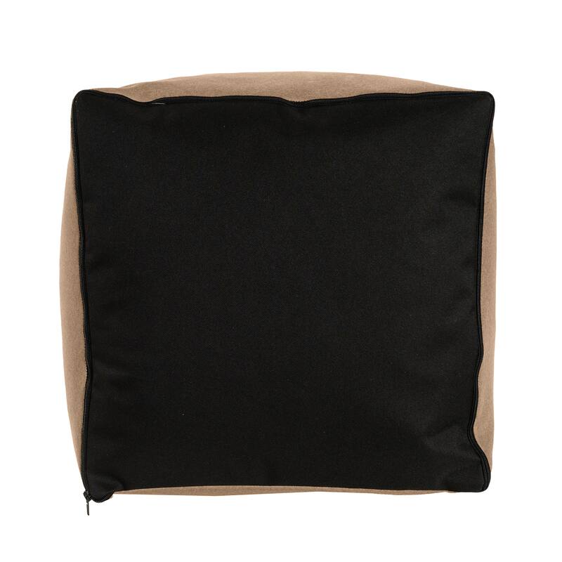 Qiviut Camel Square Pouf