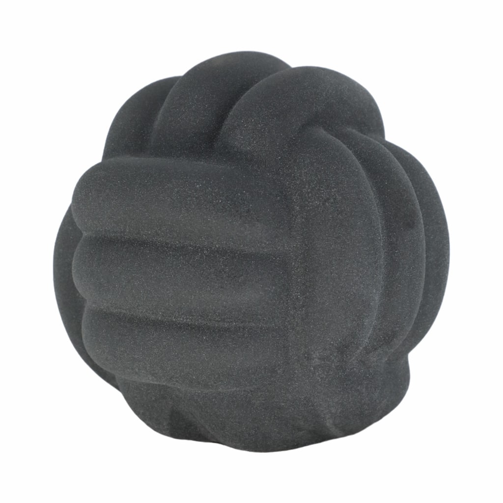 Sagebrook Home Modern Stoneware Ceramic Orb Decorative Accent Sculpture for Contemporary Spaces