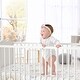 preview thumbnail 2 of 4, Sweet Jojo Designs Blush Pink, Gold, Grey and White Star and Moon Celestial Collection Fitted Crib Sheet