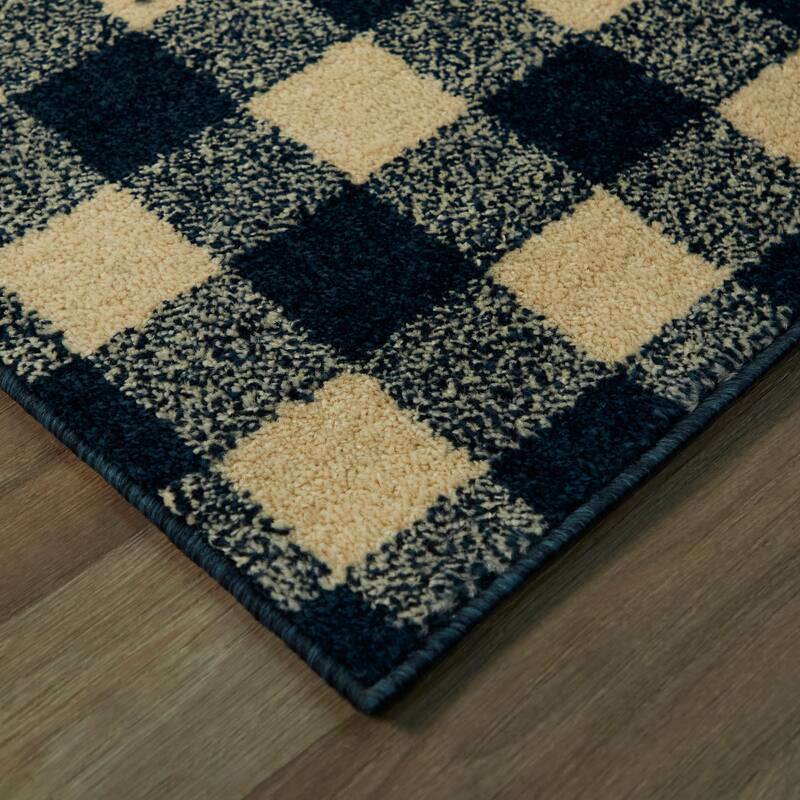 Rogers Gingham Area Rug