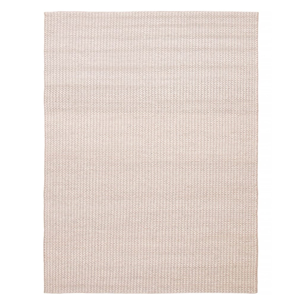 ECARPETGALLERY Braid weave Sienna Grey Wool Rug - 7'5 x 9'9