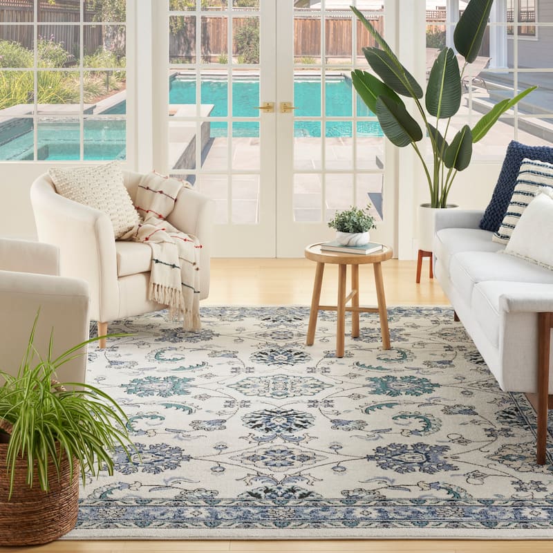 Nourison Essentials Indoor/Outdoor Persian Area Rug