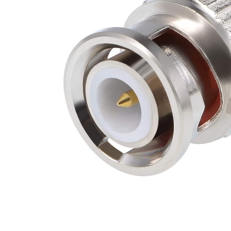 20pcs Alloy BNC Male to BSP F Female Jack RF Coaxial Adapter Connector Video - Silver Tone - BNC Male to BSP F Female 20pcs