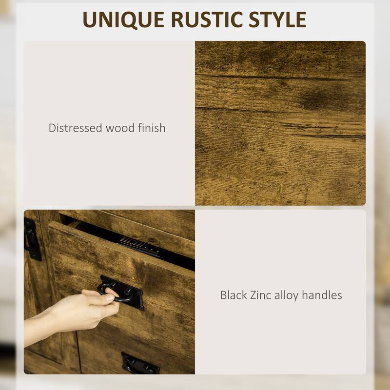 Brown Hallway Cabinet Base Cabinet Buffet Cabinet Credenza