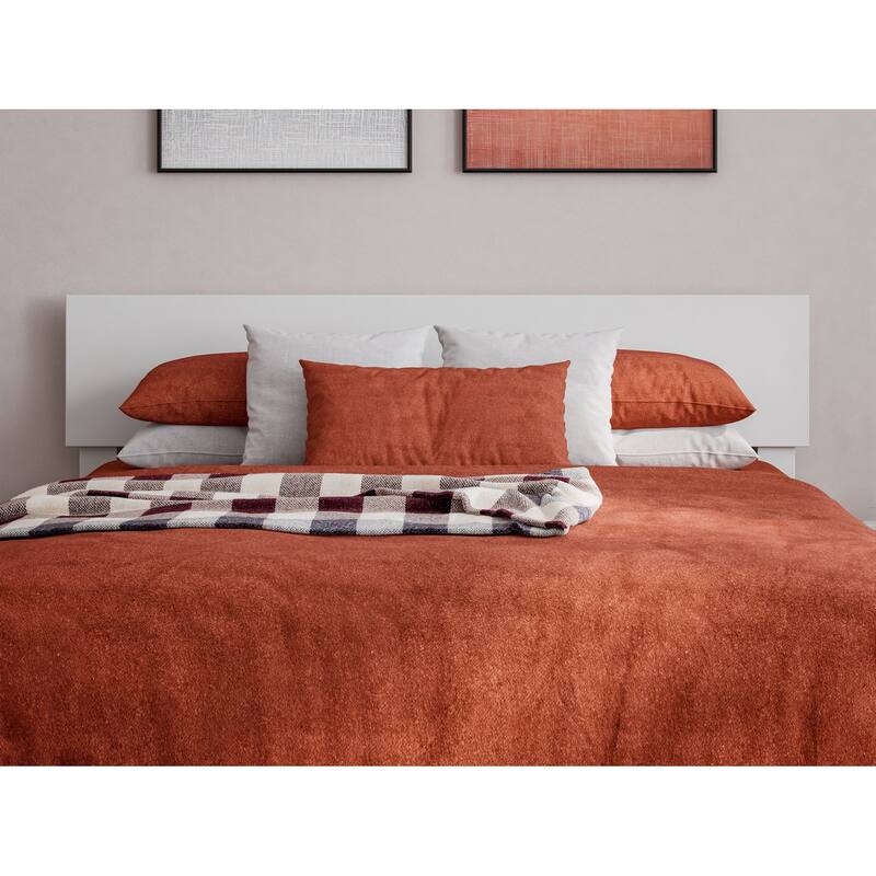 Wesley Platform Bed with Panel Footboard and Twin Trundle