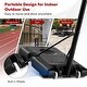 preview thumbnail 8 of 7, 4.25-10 Feet Adjustable Basketball Hoop System with 44 Inch Backboard