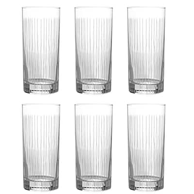 Canba Venus Highball Glasses Set of 6