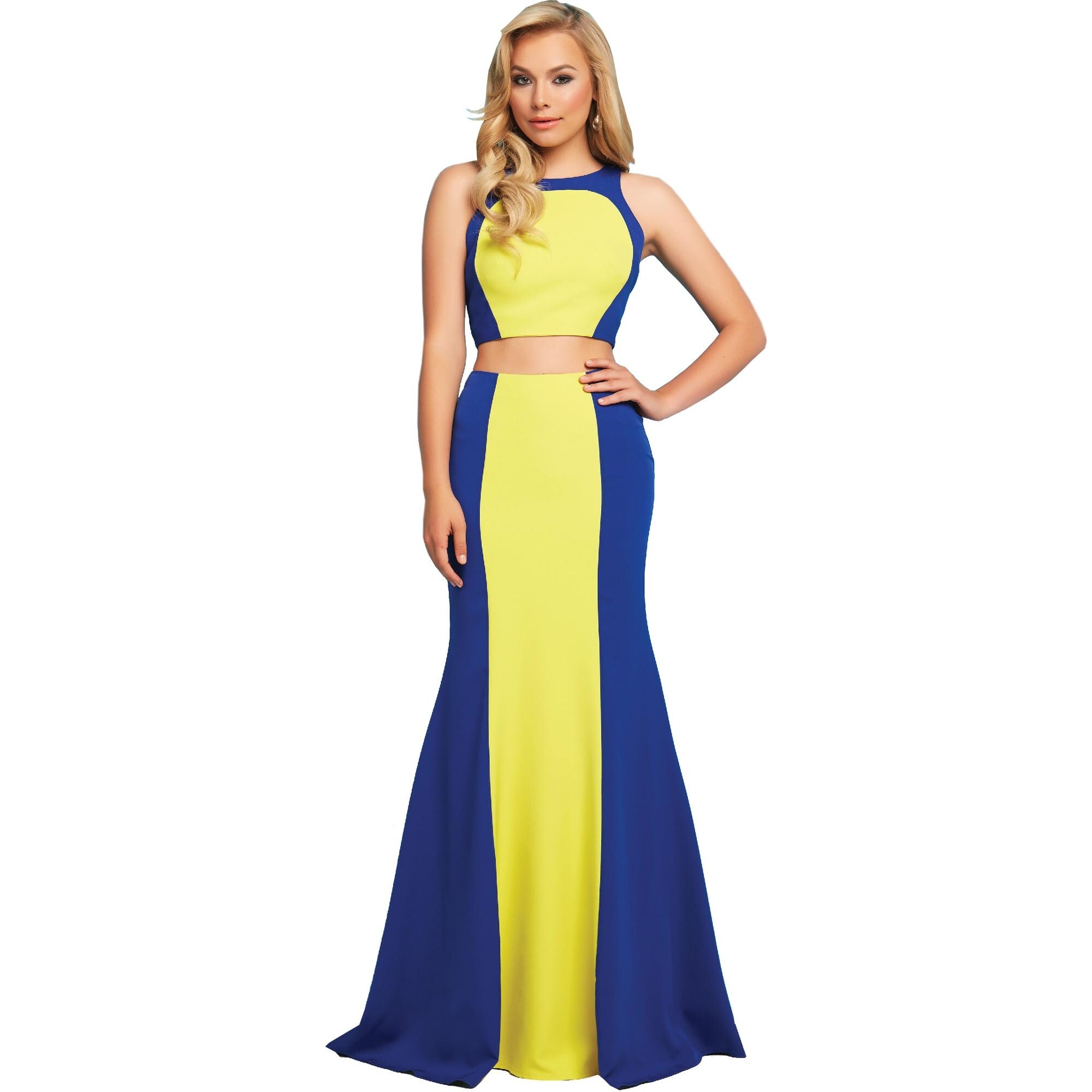 mac duggal two piece