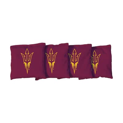 Arizona State Sun Devils Red Cornhole Bags