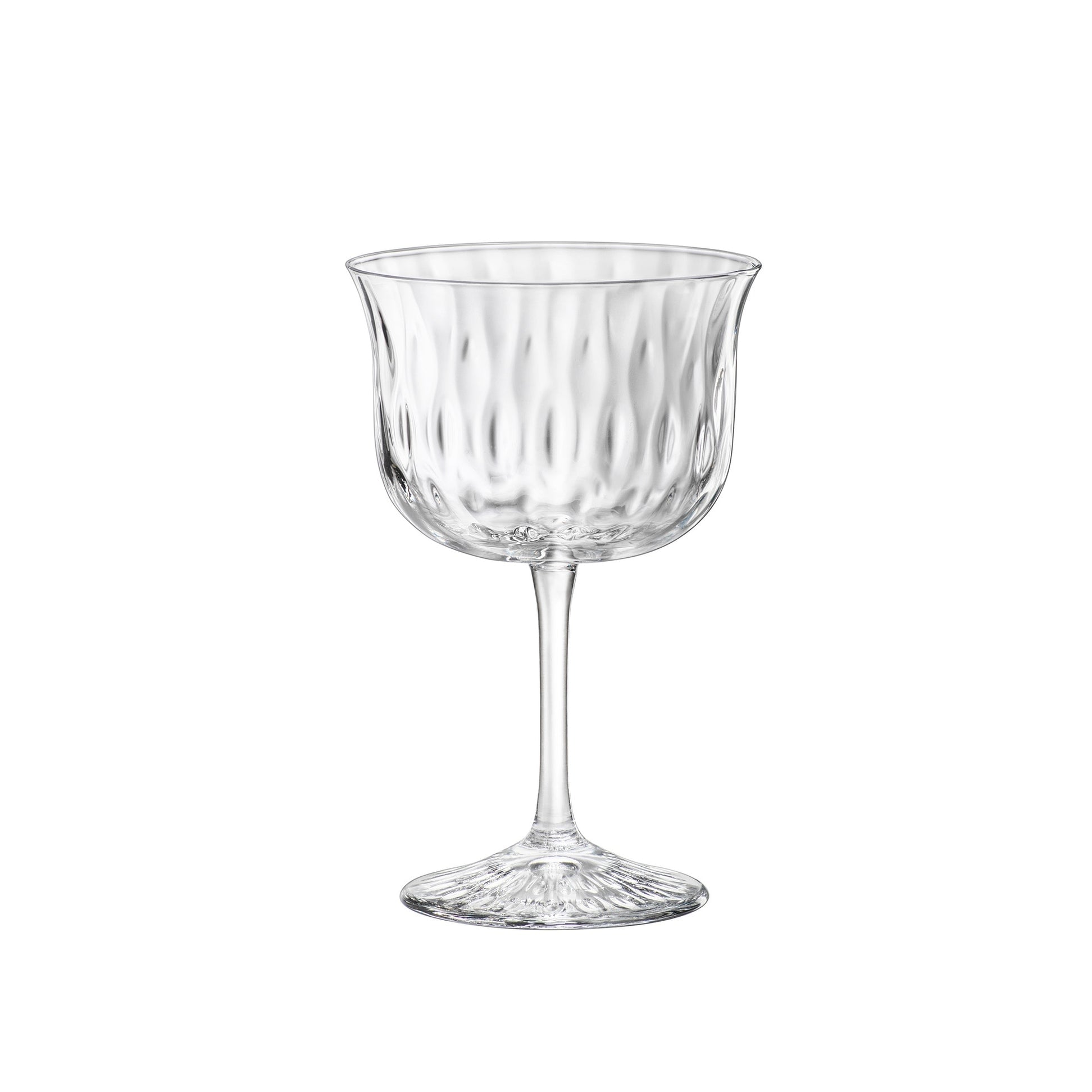 Bormioli Rocco Bloom 9.5 Ounce. Fizz Cocktail Glasses, Set of 6