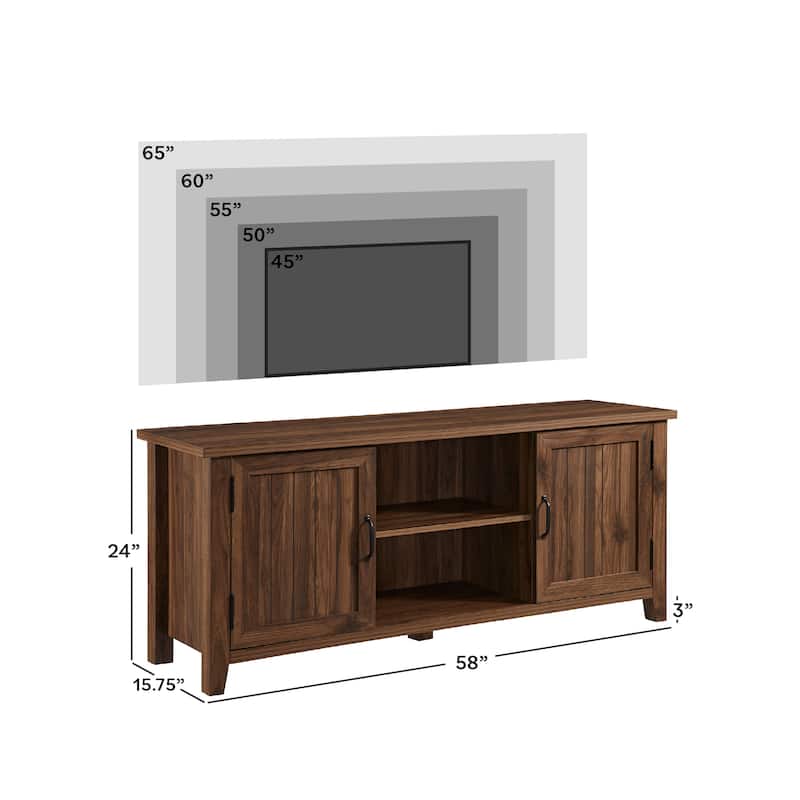 Middlebrook Wind Gap 58-inch Groove Door TV Stand