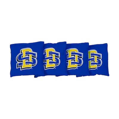 South Dakota State Jackrabbits Blue Cornhole Bags