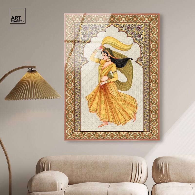 Dancing Princess Acrylic by Art Remedy, Ready to Hang
