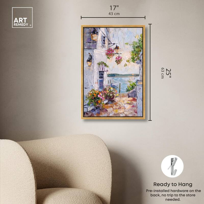 Harbor Hideaway I Canvas by Art Remedy