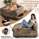 preview thumbnail 21 of 19, Giant Foldable Bean Bag Chair for Adults Kids Large Beanbag Sofa