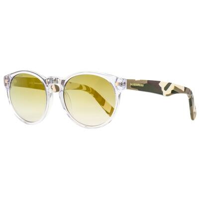 Dsquared2 26P Unisex Crystal/Camo 53 mm Sunglasses