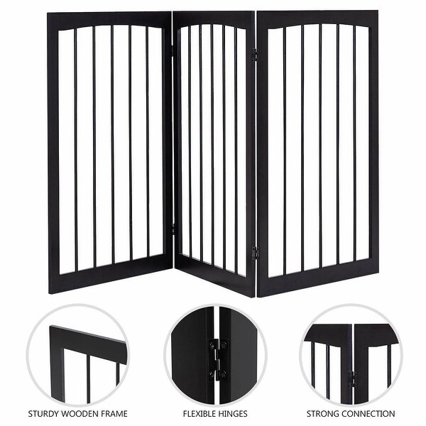 free standing folding gate