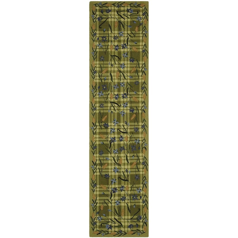 SAFAVIEH Handmade Chelsea Evgenya French Country Wool Rug