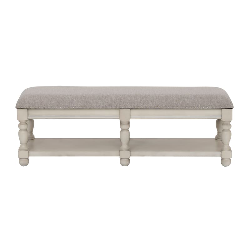 Ellington Bench White
