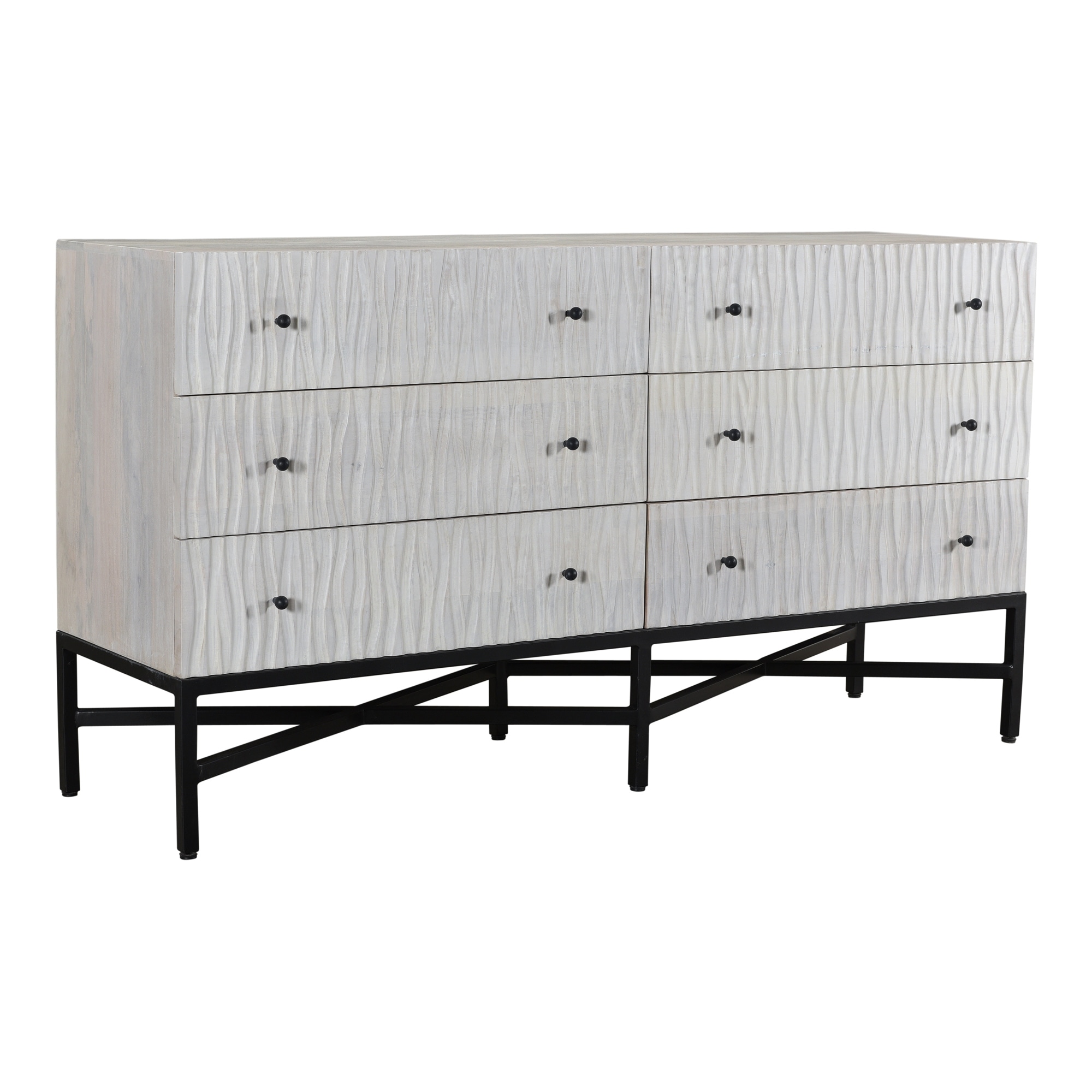 Aurelle Home Fitz Rustic Whitewashed Mango Wood Dresser On Sale Overstock 31141662