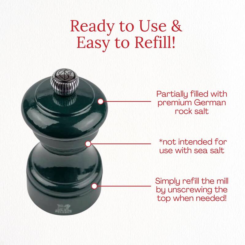 Peugeot Bistro 4 Inch Salt Mill