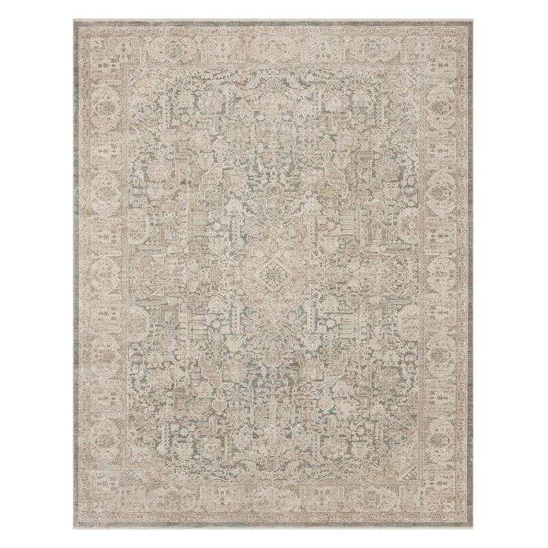 Karastan Rugs Eastbourne Beachglass Area Rug - 9' x 12' - Beachglass