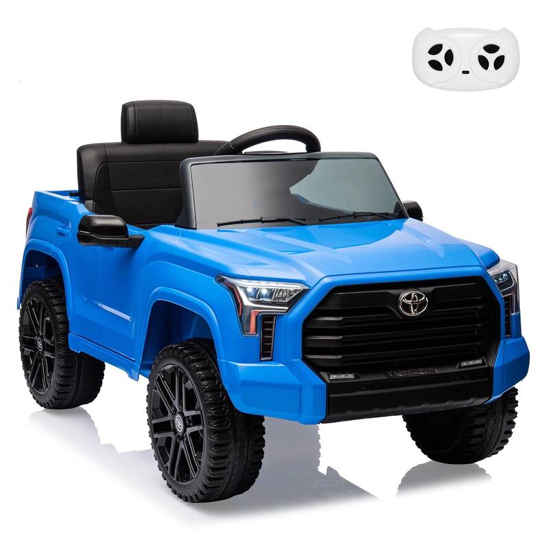 12V Licensed Toyota Ride on Car with Remote Control - Blue