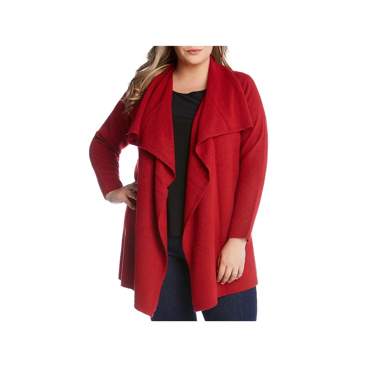 karen kane shawl collar cardigan