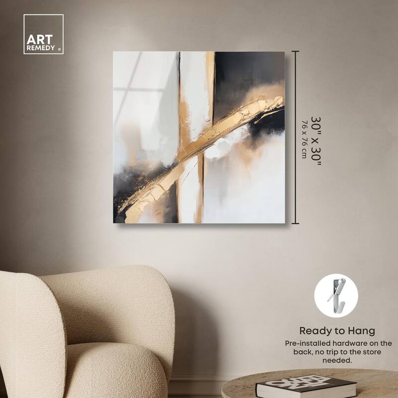 Golden Hour II Acrylic by Art Remedy, Ready to Hang