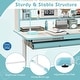 preview thumbnail 7 of 29, Costway Kids Study Desk with 7-Level Tiltable Desktop Adjustable - See Details