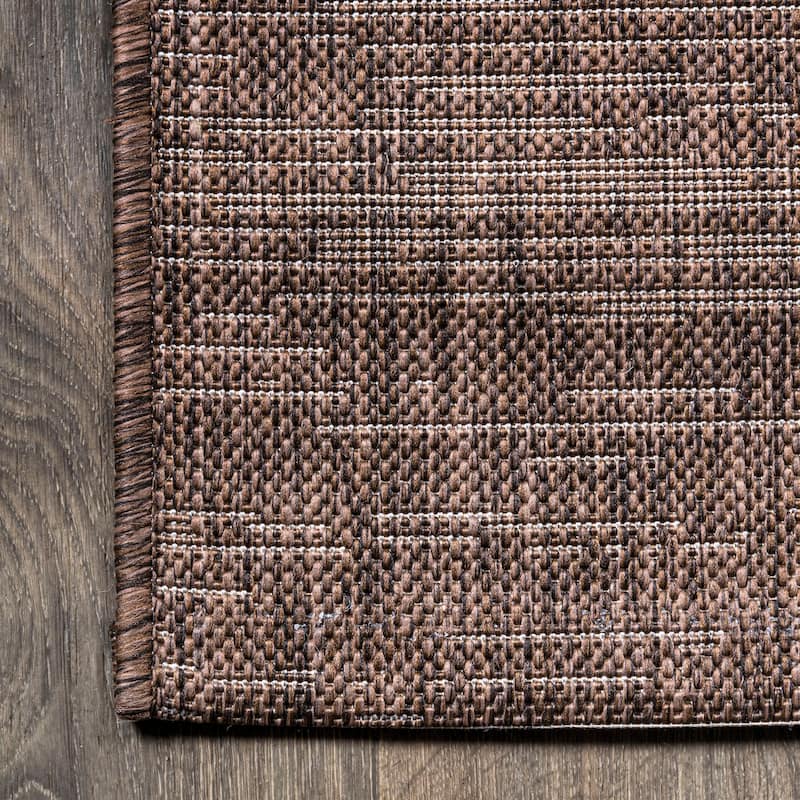 JONATHAN Y Madaba Modern Strie' Indoor/Outdoor Area Rug