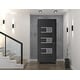 preview thumbnail 34 of 35, VDOMDOORS Manux 8933 | Front Door Exterior Door | Steel | Frame & Hardware Included | 18x80, Matte Black Entry Door