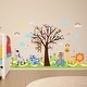 preview thumbnail 3 of 5, Walplus Happy London Zon Hills Kids Wall Sticker Nursery Decor Decal