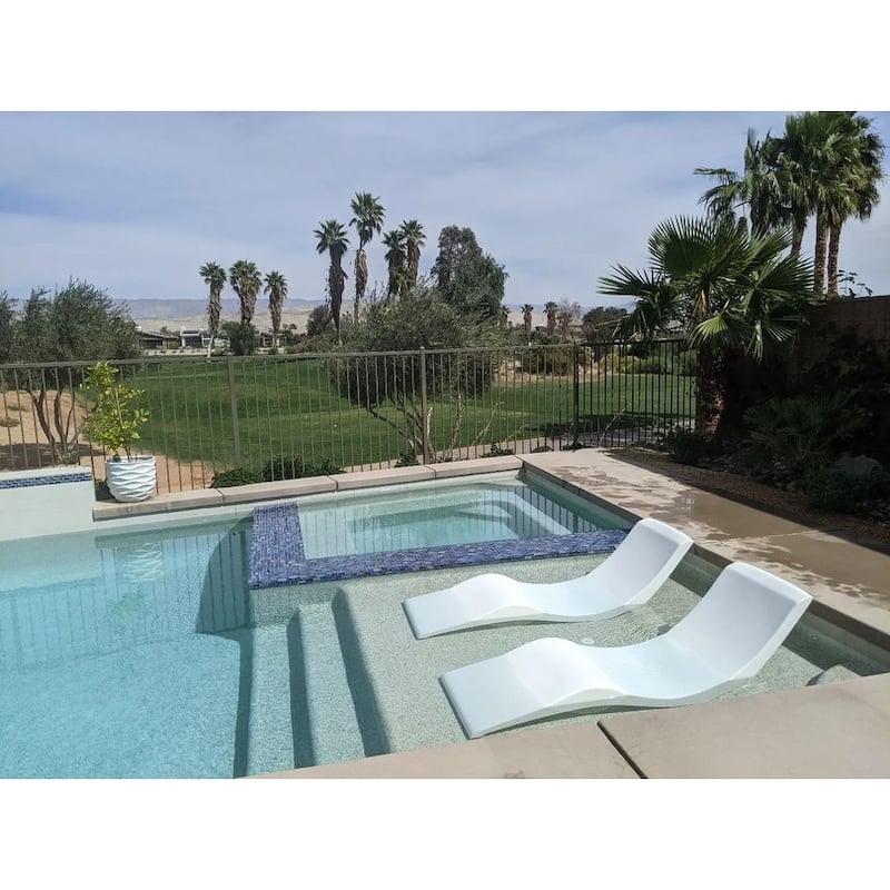 Aqua Outdoors In-Pool Chaise Lounge - Set of 2