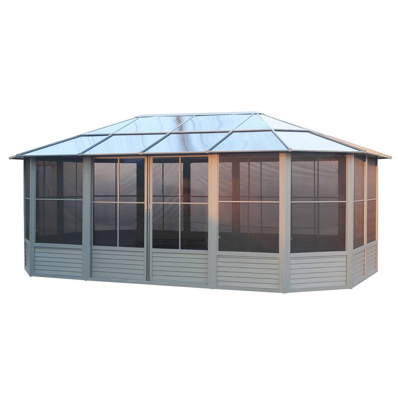 Florence - Solarium 12x18 Polycarbonate Roof