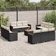 Option Black and cream with table