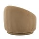 preview thumbnail 28 of 36, Velvet Boucle Upholstered Accent Chairs Swivel Barrel Chair (Set of 2)