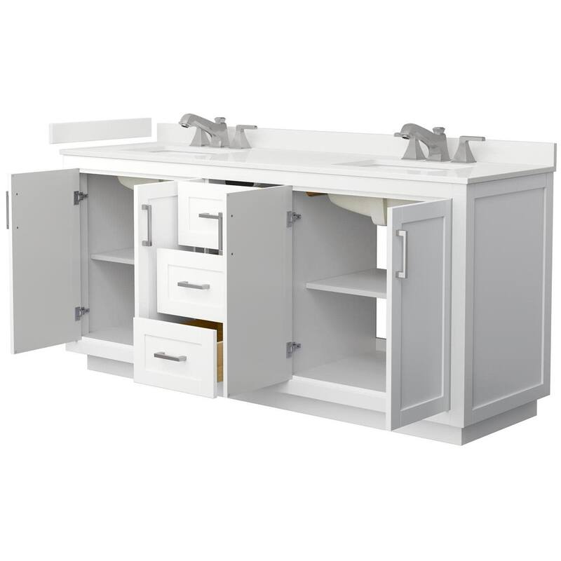 Wyndham Collection WCF292972D-QTZ-US3MXX Miranda 72" Free Standing