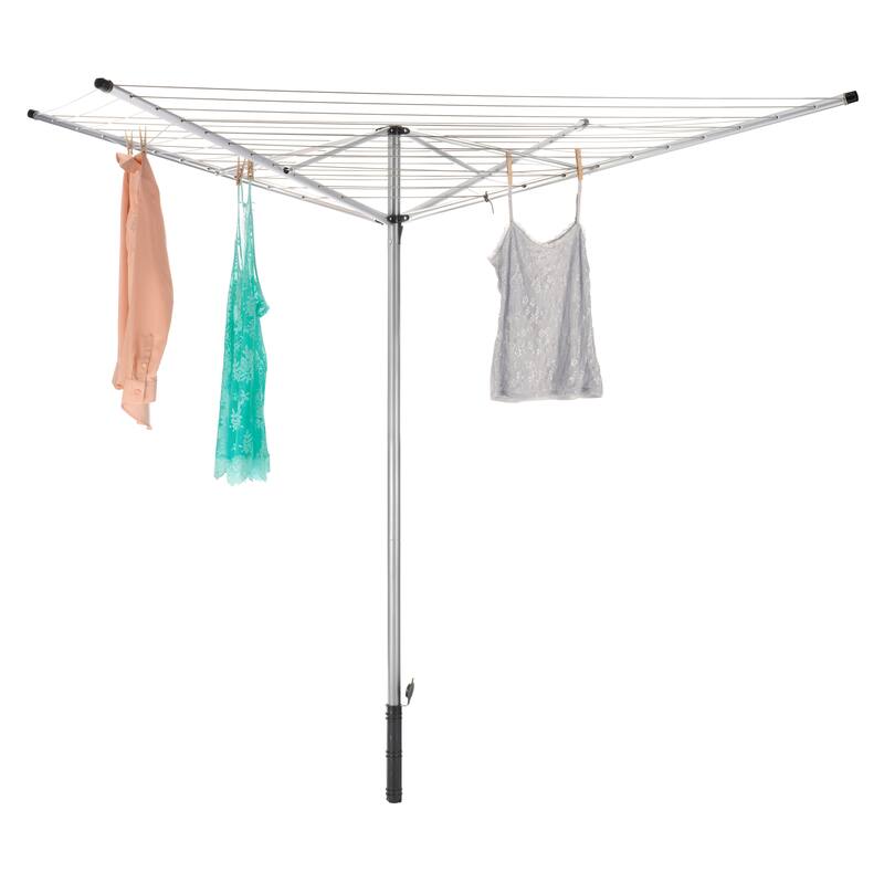 Rotary Outdoor Dryer - Silver