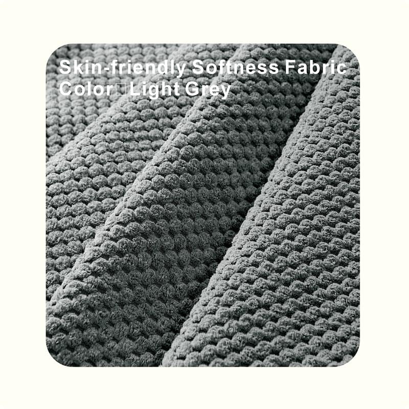 Square Tufted Upholstered Storage Ottoman with Nailhead Trim