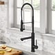 preview thumbnail 108 of 122, Kraus Artec 2-Function Commercial Pulldown Pot Filler Kitchen Faucet KPF-1603 - 24 3/4" Height - MB - Matte Black