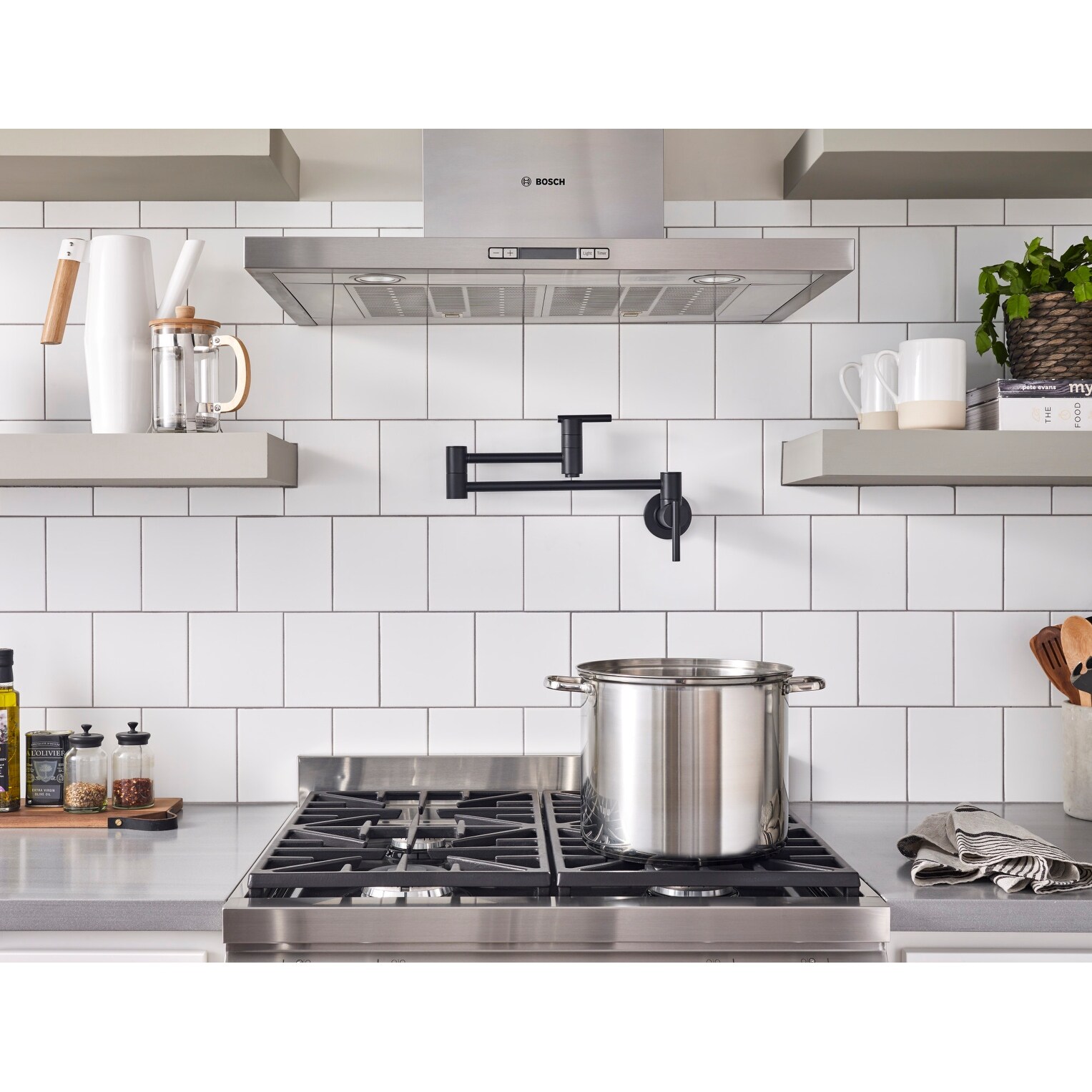 Danze D205058 Parma Wall Mounted Pot Filler Faucet With 22 Parma Wall Mounted Pot Filler Faucet