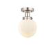 Option Matte White / Brushed Satin Nickel
