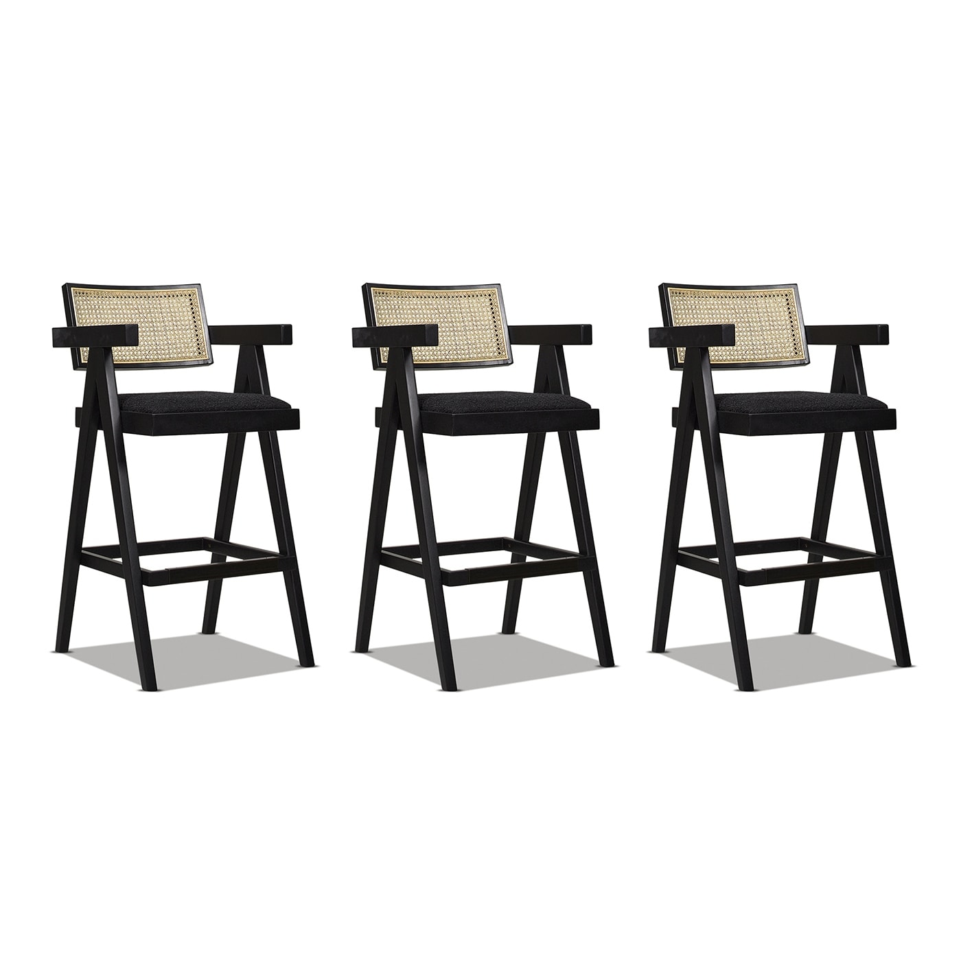 Jennifer Taylor Home Milan Bar Stool (Set of 3)