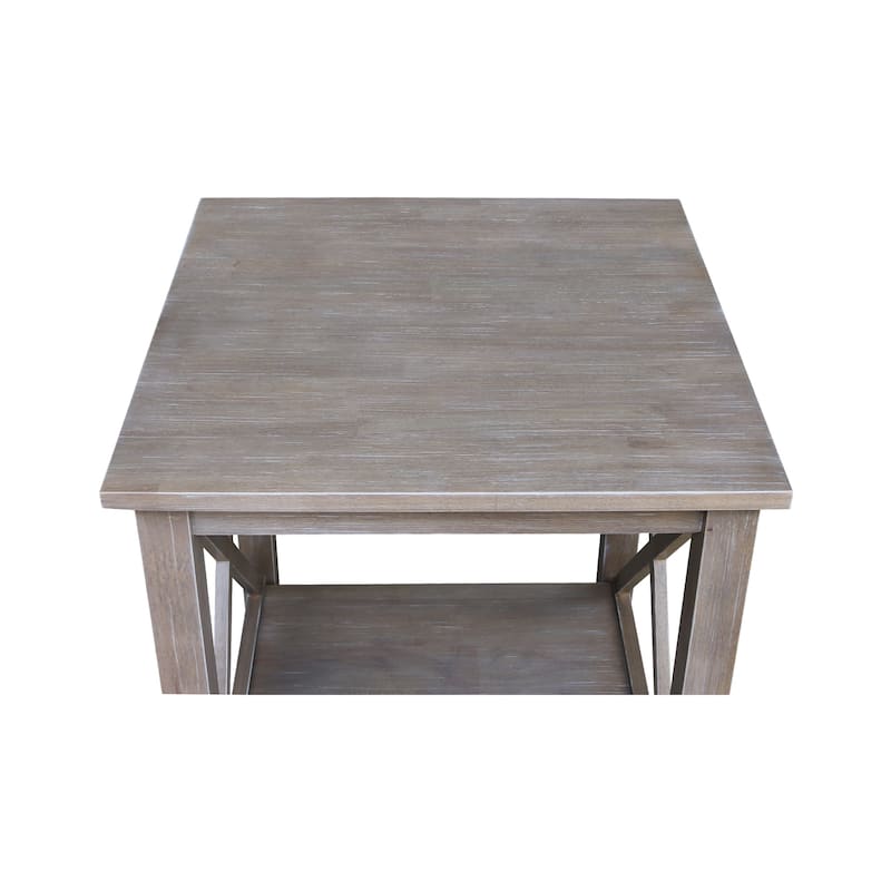 International Concepts Wood Hampton End Table