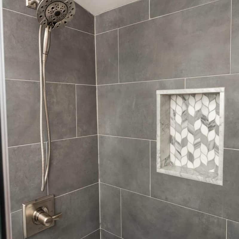 The Tile Life Bowery 12x24 Anthracite Porcelain Floor & Wall Tile