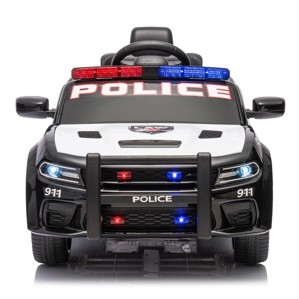 Licensed Dodge Charger,12v Kids ride on police car - Bed Bath